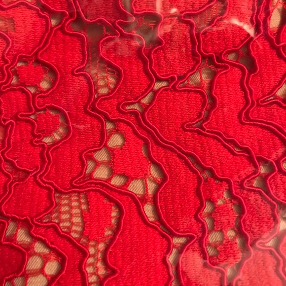 🚫 SOLD 🚫 Cherie Lace Palazzo Pants Red - Picture 6 of 6